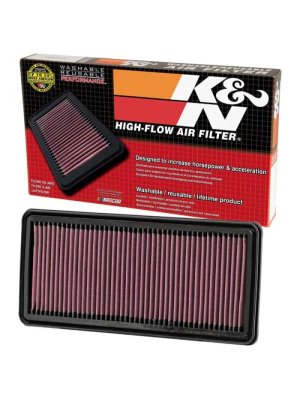 Acura RL Performance Air Intake - K&N Engineering - High-Flow Air Filter - `05-`08